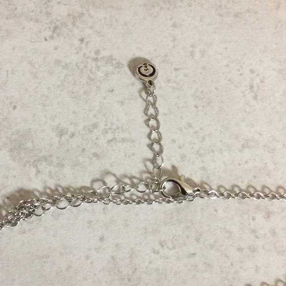 C1946 silver 18” double strand boho necklace - Picture 6 of 7